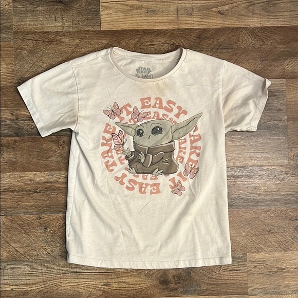 Star Wars Kids Cream Tee - Picture 1 of 4